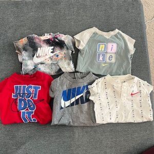Bundle of 5 Nike baby boy rompers 3 month